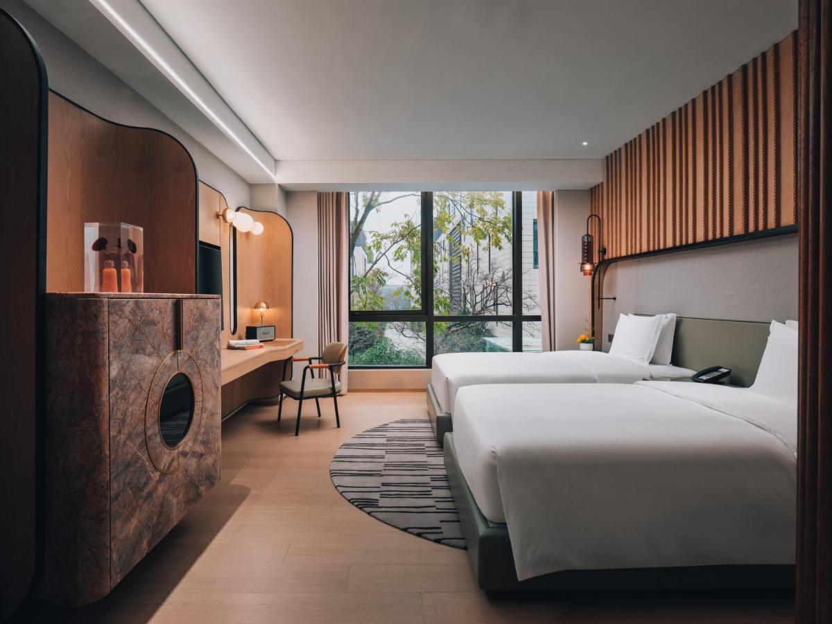 Hotel Indigo Hangzhou Uptown,Close To Westlake , Boutique Design Hotel With Freeflow Minibar Eksteriør bilde